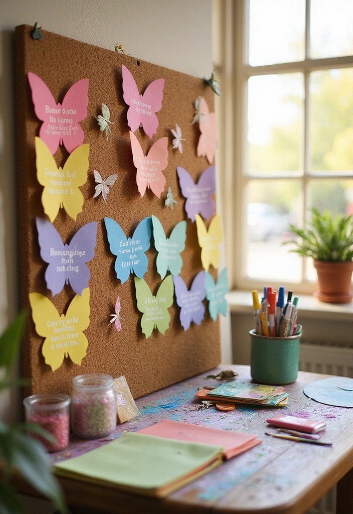 13 Adorable Christian Spring Crafts for Kids That Will Spark Their Imagination (Watch Out for #7!) - 10. Butterfly Scripture Crafts