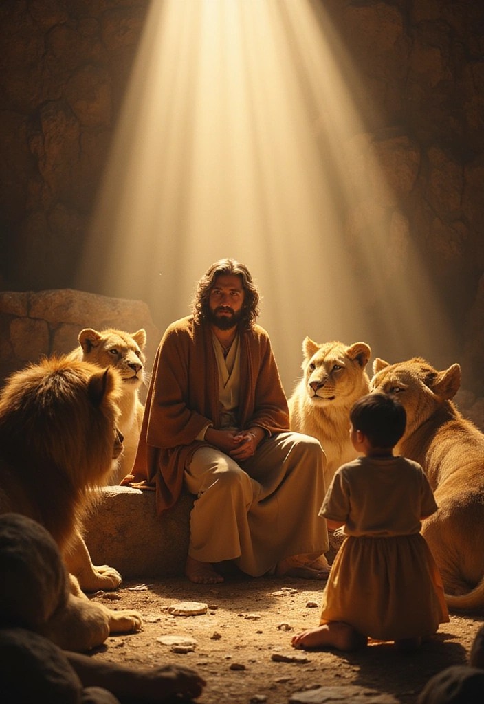 15 Bible Stories That Will Captivate Your Kids (And You'll Love #8!) - 7. Daniel in the Lion's Den