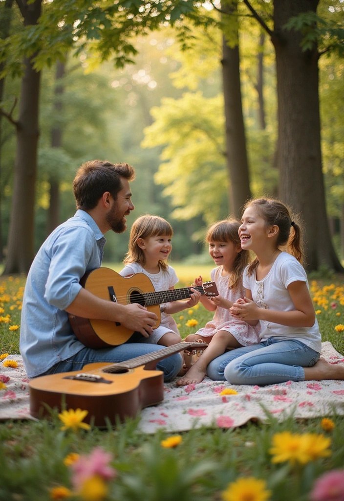 15 Faith-Filled Outdoor Fun Ideas for Kids That Bring Nature to Life (Check Out #5!) - 11. Outdoor Worship and Music