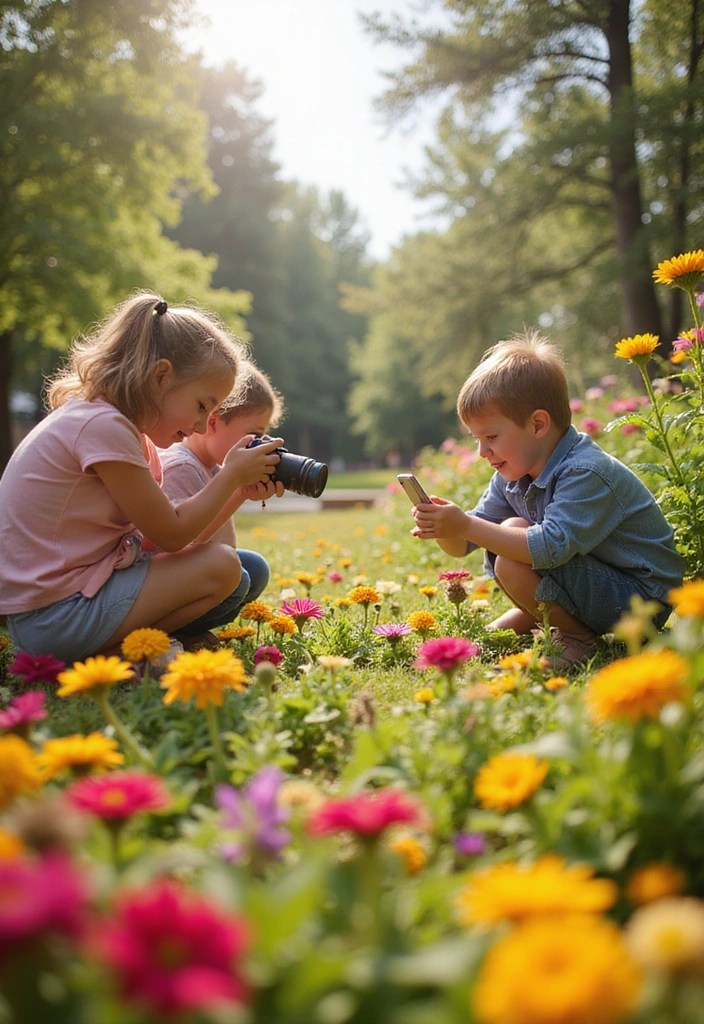 15 Faith-Filled Outdoor Fun Ideas for Kids That Bring Nature to Life (Check Out #5!) - 14. Nature Photography Challenges