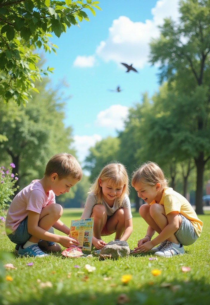 15 Faith-Filled Outdoor Fun Ideas for Kids That Bring Nature to Life (Check Out #5!) - 2. Scavenger Hunts that Inspire