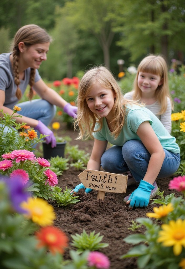 15 Faith-Filled Outdoor Fun Ideas for Kids That Bring Nature to Life (Check Out #5!) - 4. Gardening as a Family