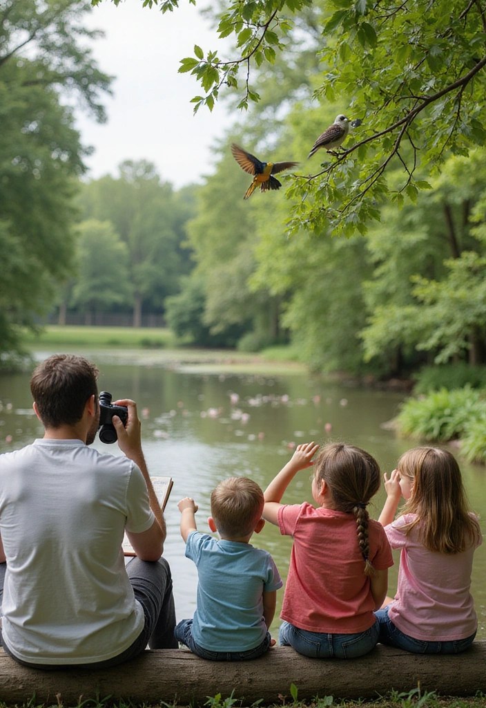 15 Faith-Filled Outdoor Fun Ideas for Kids That Bring Nature to Life (Check Out #5!) - 6. Birdwatching Adventures