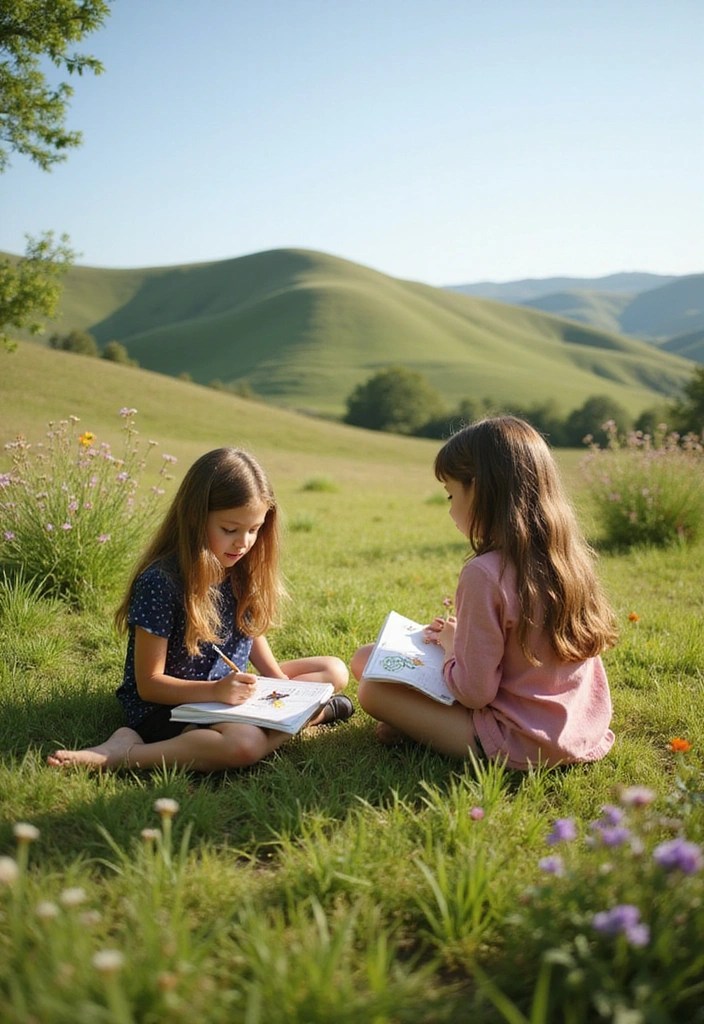 15 Faith-Filled Outdoor Fun Ideas for Kids That Bring Nature to Life (Check Out #5!) - 8. Nature Journaling