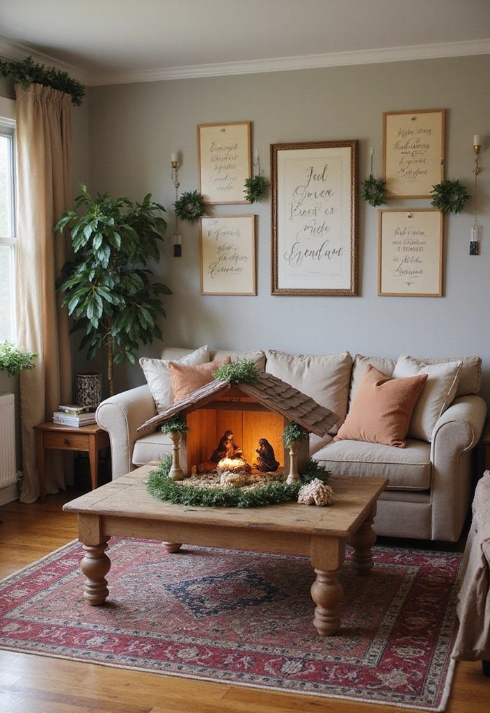 15 Inspiring Christian Family Decor Ideas That Will Fill Your Home with Love! - 10. Themed Seasonal Decor