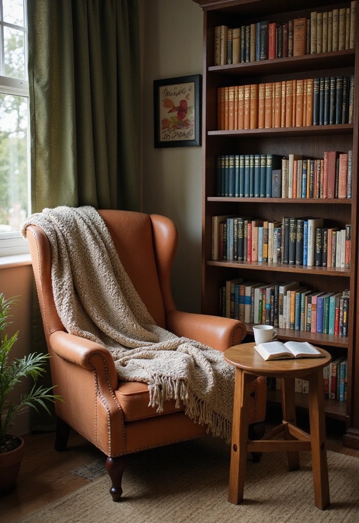 15 Inspiring Christian Family Decor Ideas That Will Fill Your Home with Love! - 5. Cozy Bible Nook